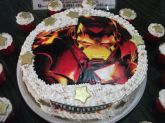 Papel Arroz Homem de Ferro + cupcakes